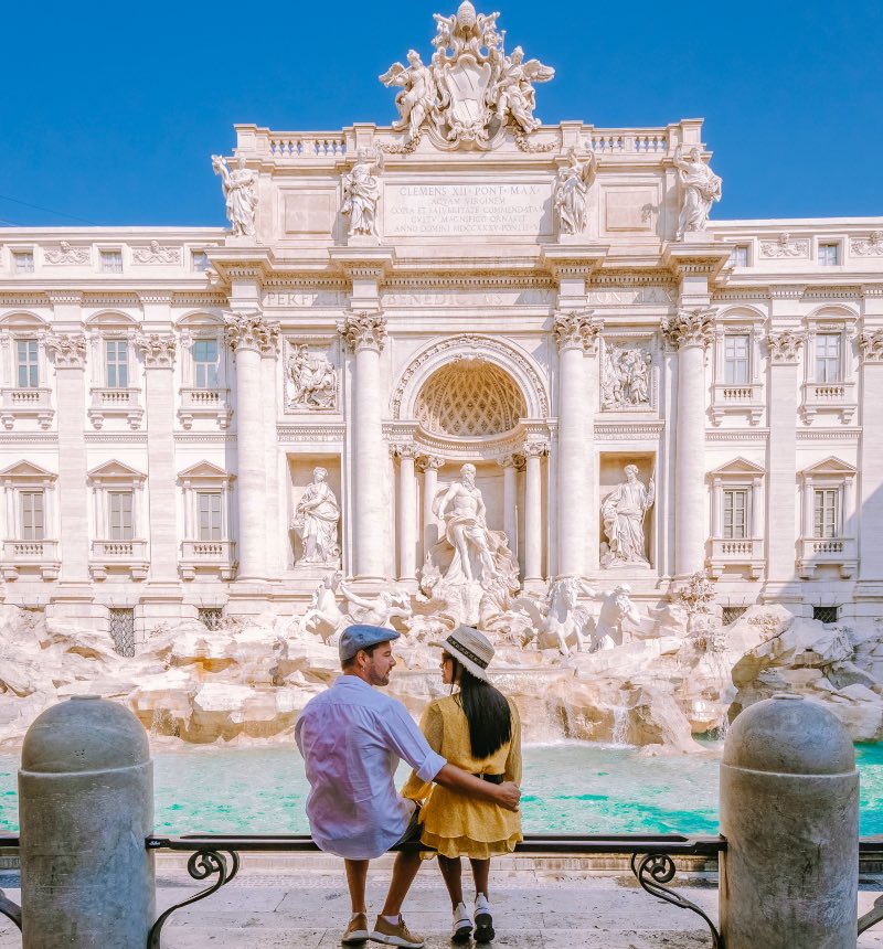 Couple in Rome