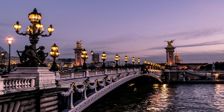 The iconic city of love with its Parisian skyline - experience the romance of Paris in the summer